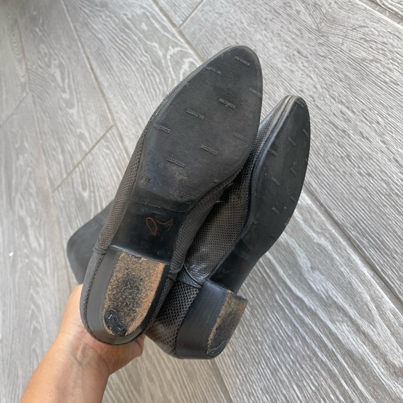 ANDREA PFISTER Vintage Animal Textured Knee Boots Sz 7 - Picture 4 of 7